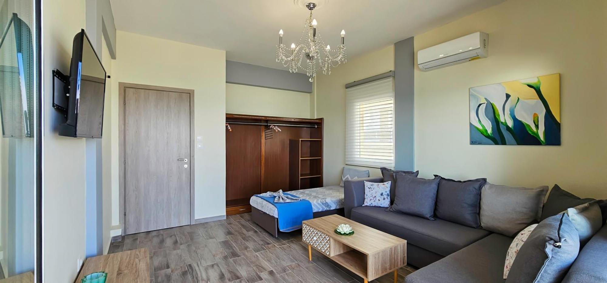 Hara Apartment In Front Of The Beach Paralia Katerinis Ngoại thất bức ảnh